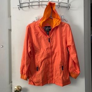 [LAST ACT] ATHLETECH YOUTH GIRL ZIP HOODIE JACKET WATER RESISTANT